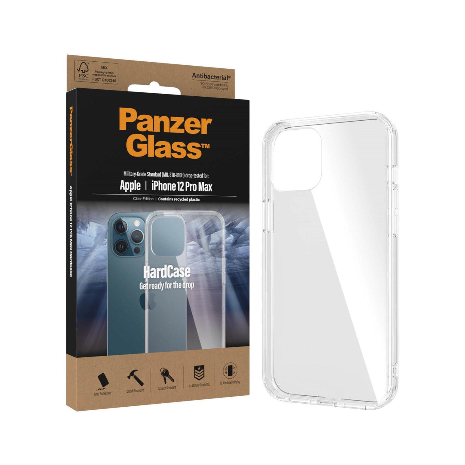 Hardcase Funda iPhone 12 Pro Max transparente