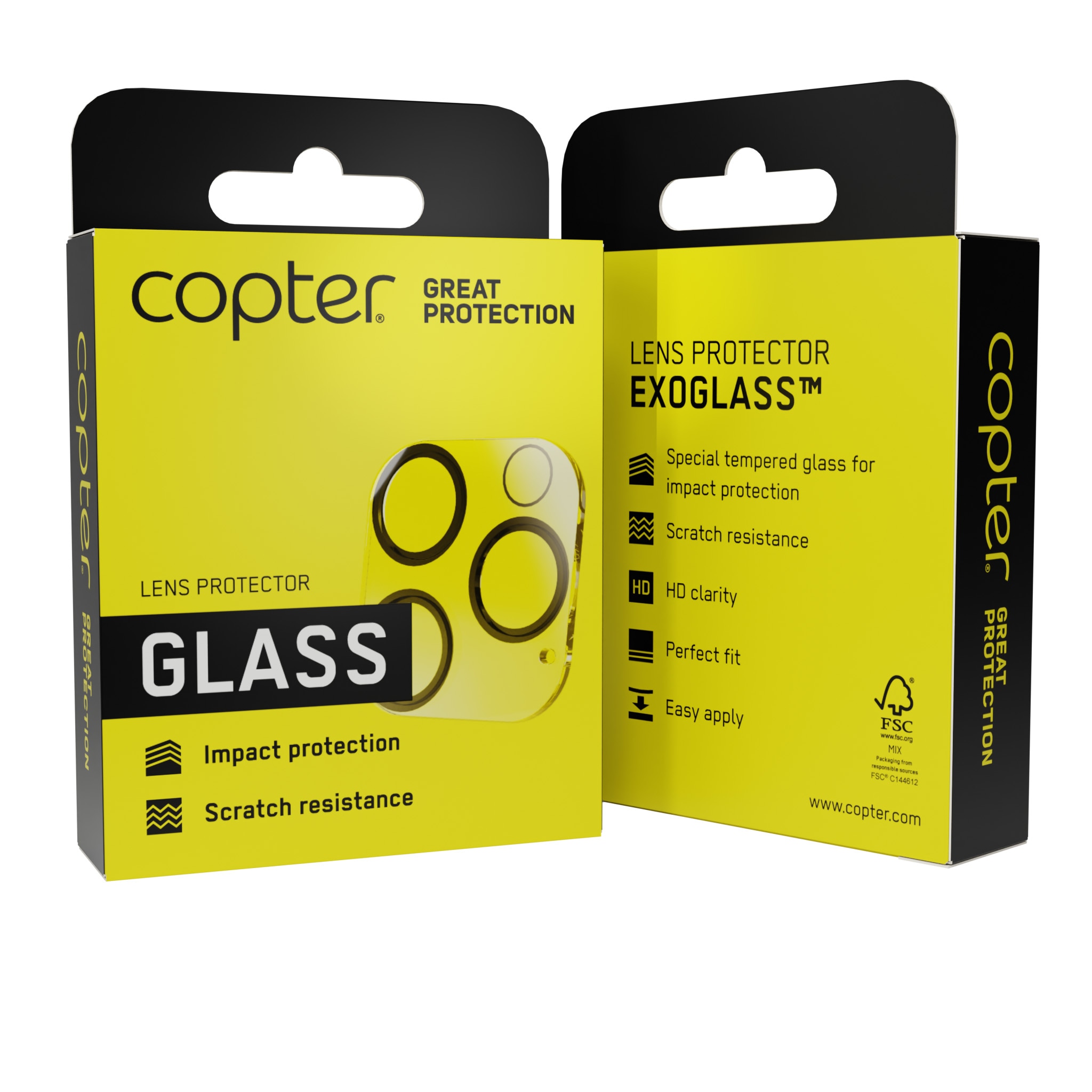 Cubre objetivo de cristal templado Exoglass iPhone 13 Pro Max