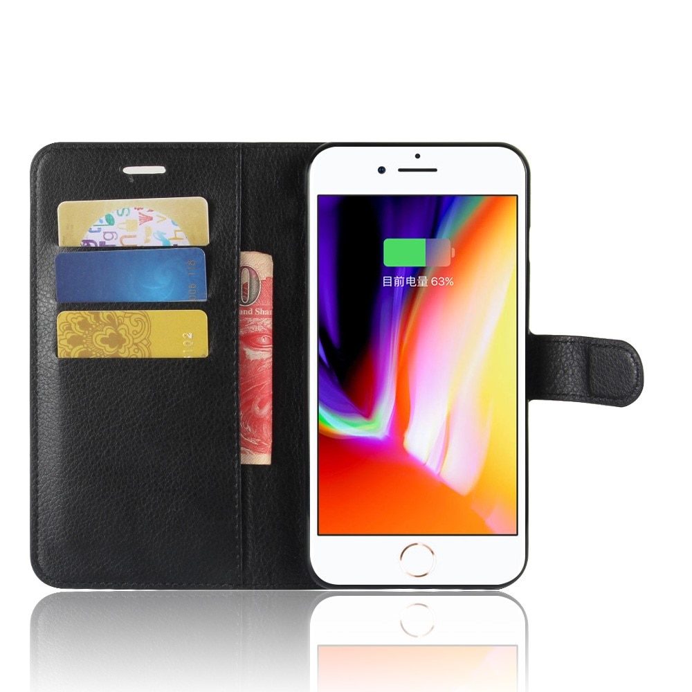 Funda cartera iPhone 7 Plus/iPhone 8 Plus Negro
