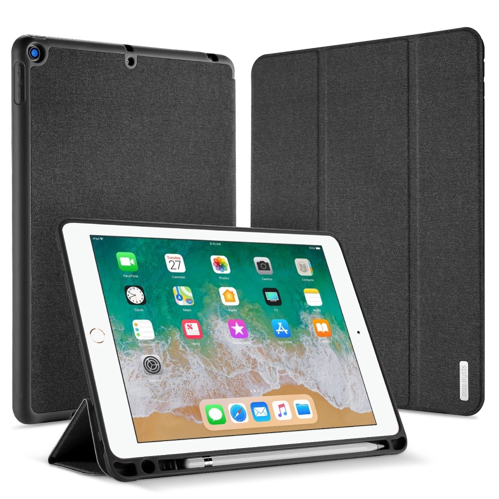 Funda Domo Tri-Fold iPad 9.7 6th Gen (2018) Black