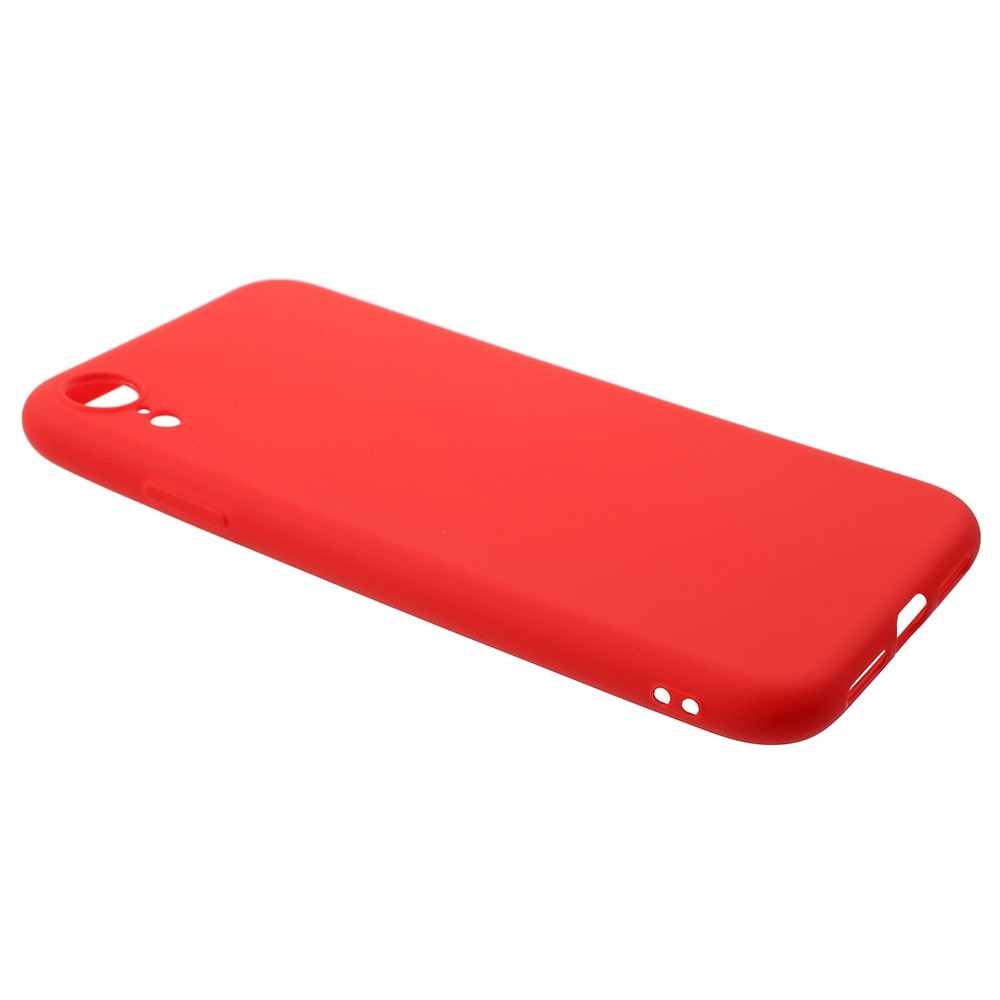 Funda TPU iPhone XR rojo