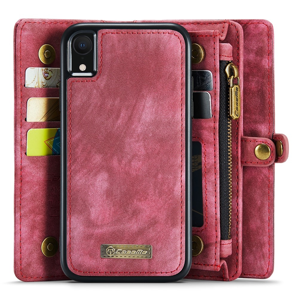 Cartera Multi-Slot iPhone Xr Rojo