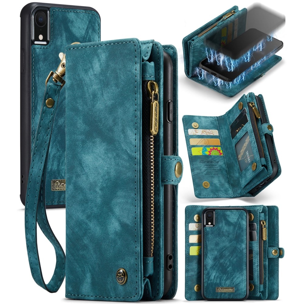 Cartera Multi-Slot iPhone Xr Azul