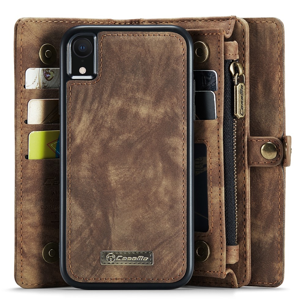 Cartera Multi-Slot iPhone Xr Marrón