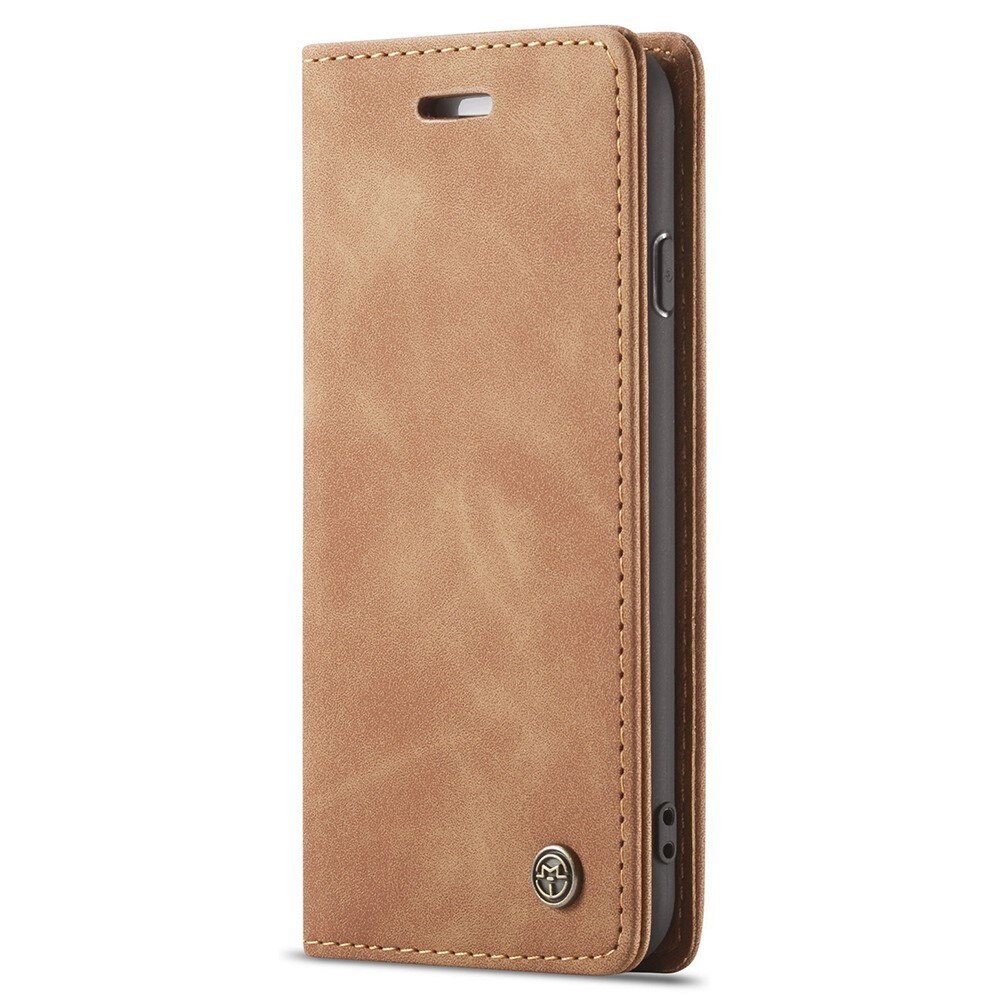 Funda delgada con solapa iPhone 8 cognac