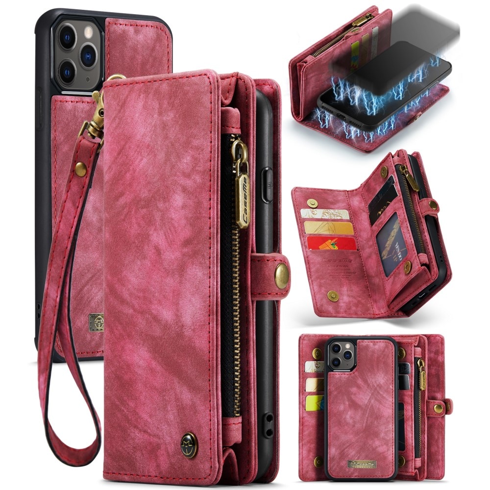 Cartera Multi-Slot iPhone 11 Pro Max Rojo