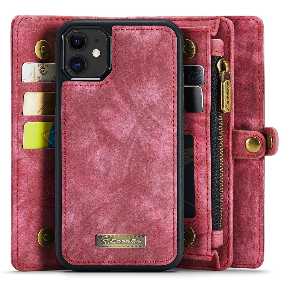 Cartera Multi-Slot iPhone 11 Rojo