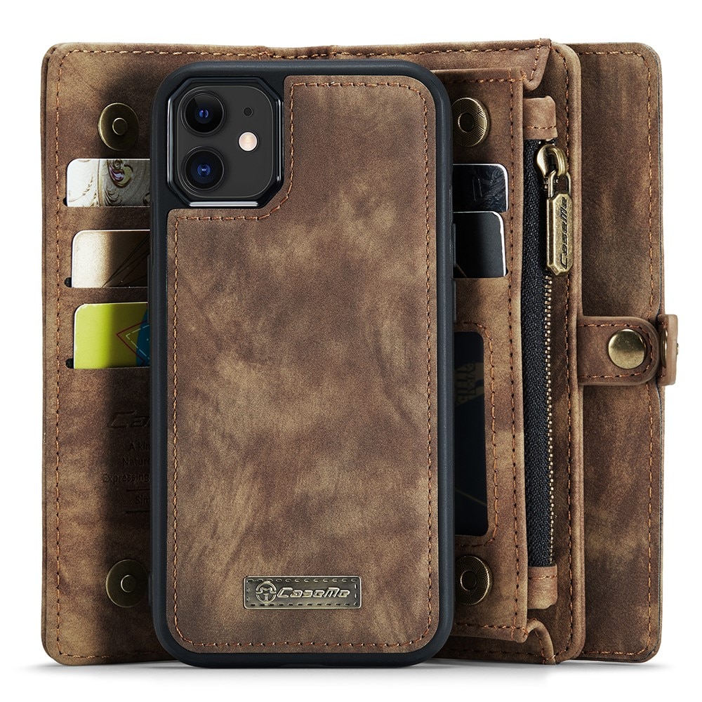 Cartera Multi-Slot iPhone 11 Marrón