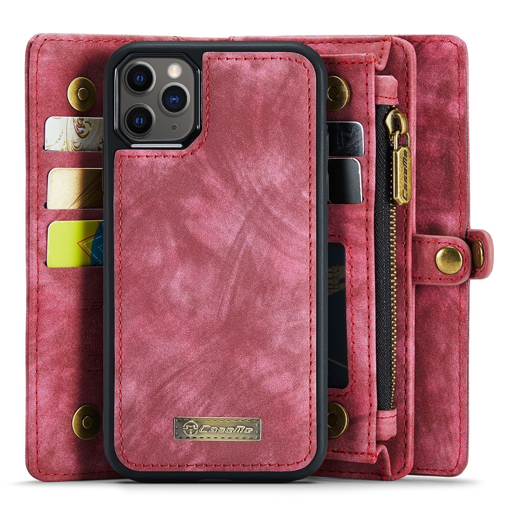 Cartera Multi-Slot Apple iPhone 11 Pro Rojo
