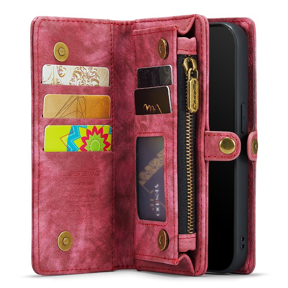Cartera Multi-Slot Apple iPhone 11 Pro Rojo