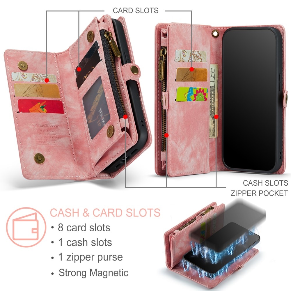 Cartera Multi-Slot iPhone 11 Pro rosado