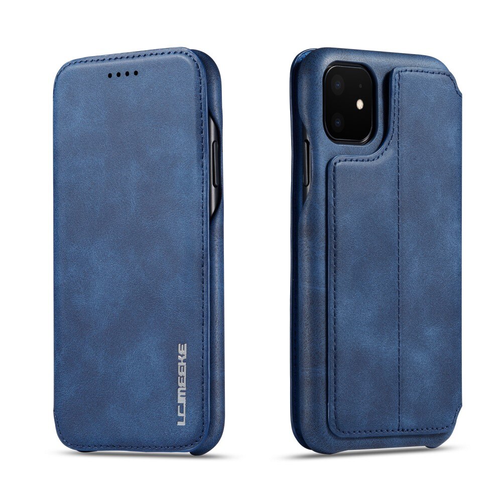 Funda delgada con solapa iPhone 11 Azul