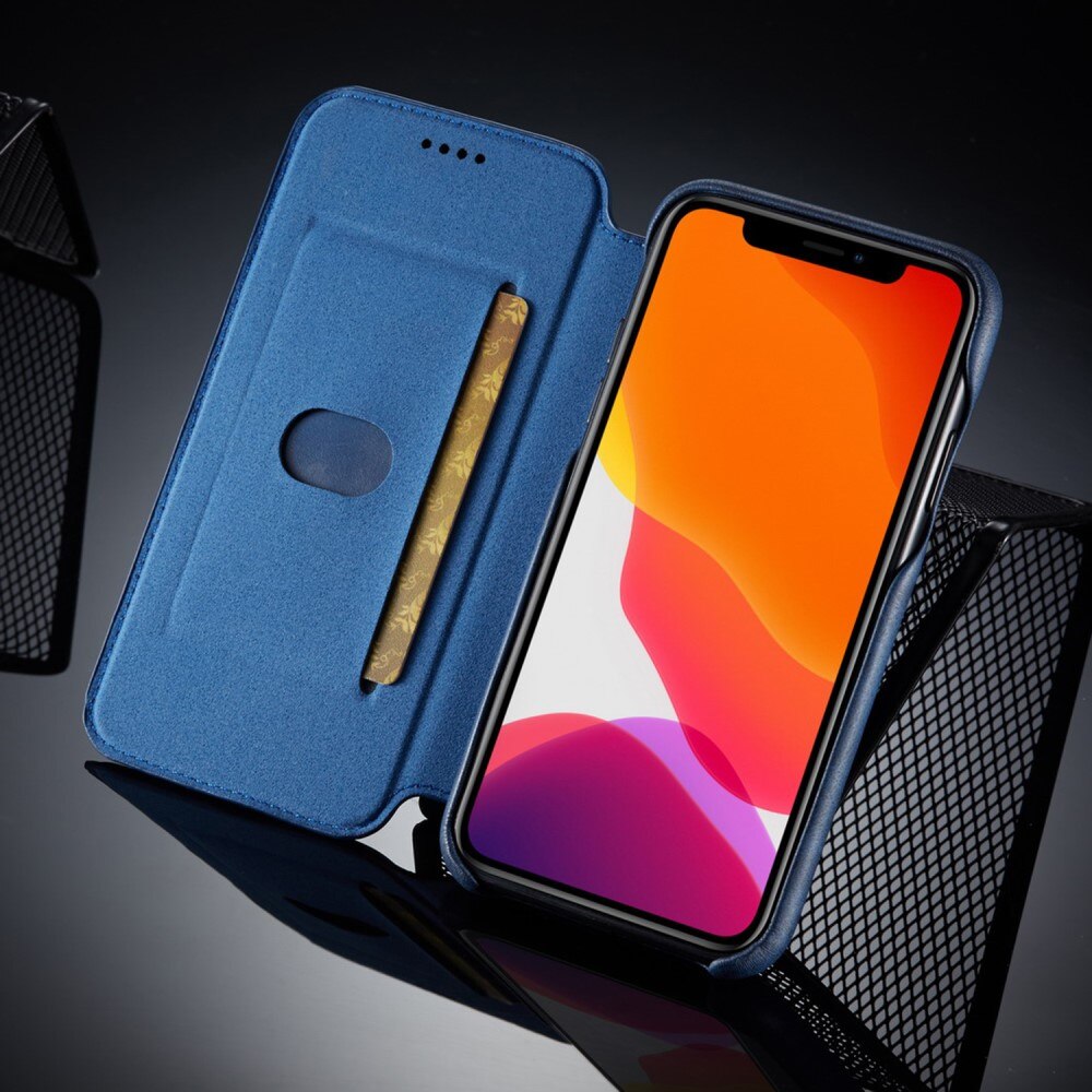 Funda delgada con solapa iPhone 11 Azul