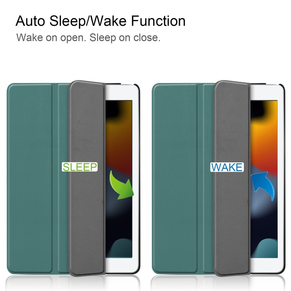 Funda Tri-Fold Apple iPad 10.2 9th Gen (2021) Verde