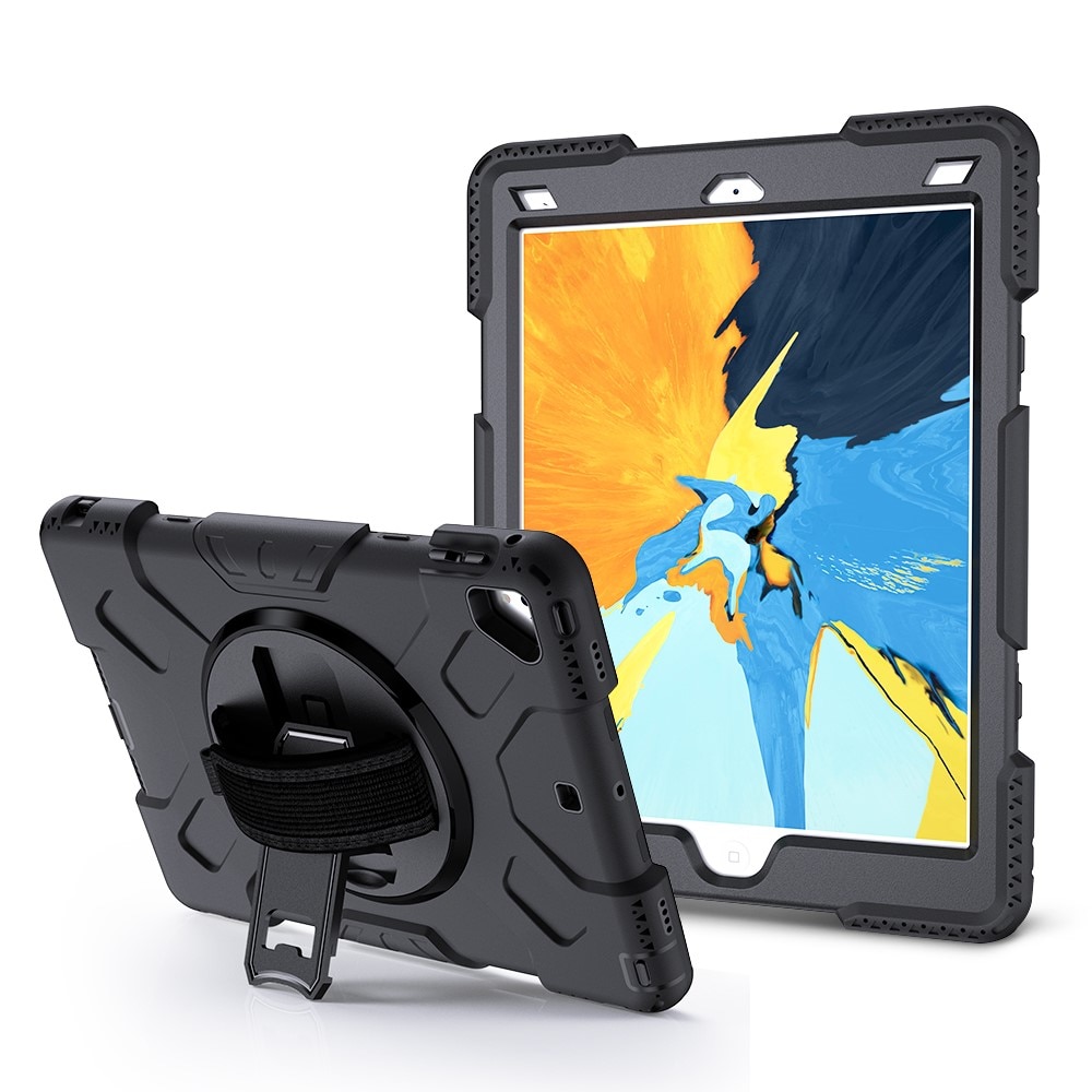 Funda híbrida a prueba de golpes Correa el hombro iPad 9.7 6th Gen (2018) negro