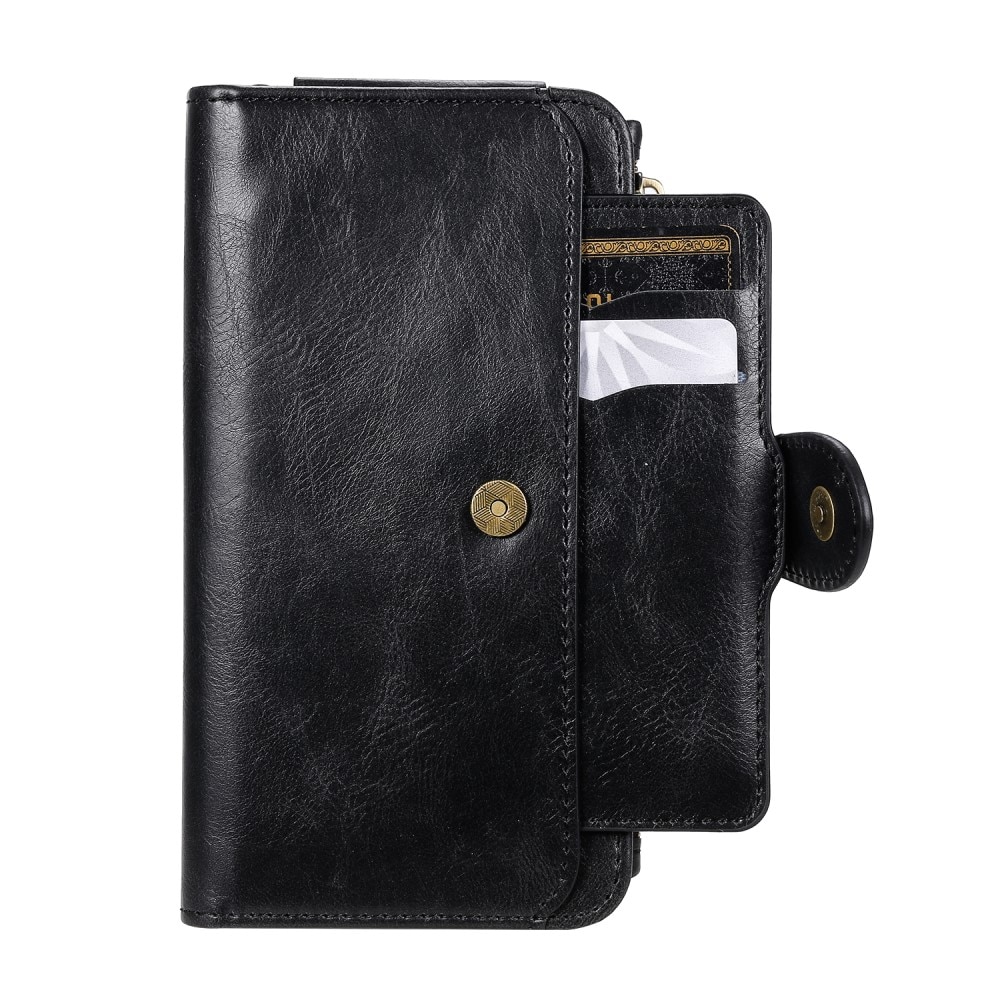 Magnet Leather Multi Wallet iPhone 11 negro