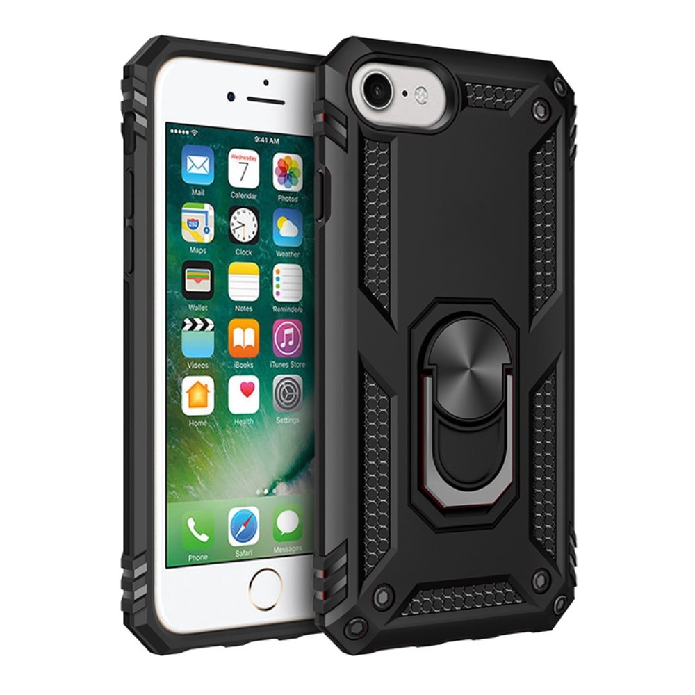 Funda híbrida Tech Ring iPhone 7 negro