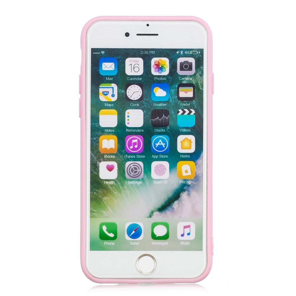 Funda TPU iPhone SE (2022) rosado