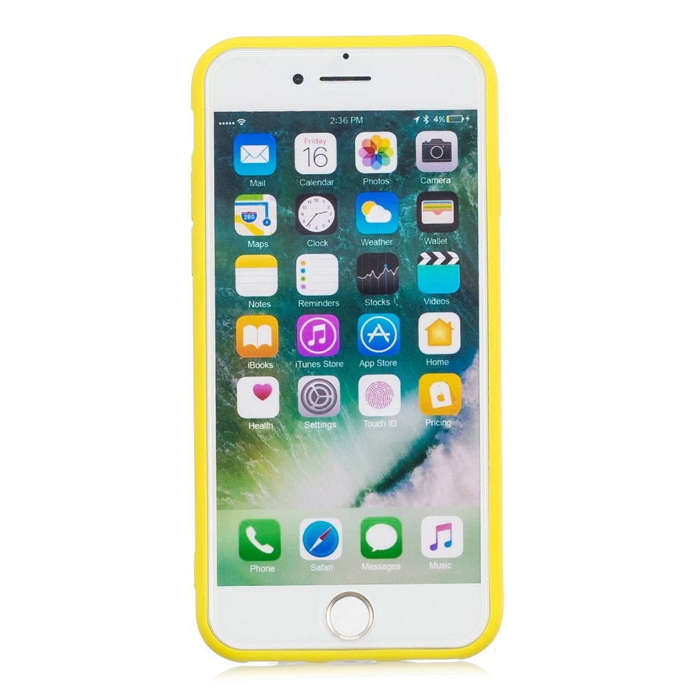 Funda TPU iPhone 7 amarillo