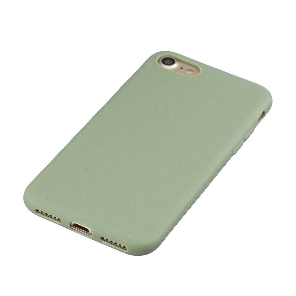 Funda TPU iPhone SE (2022) verde