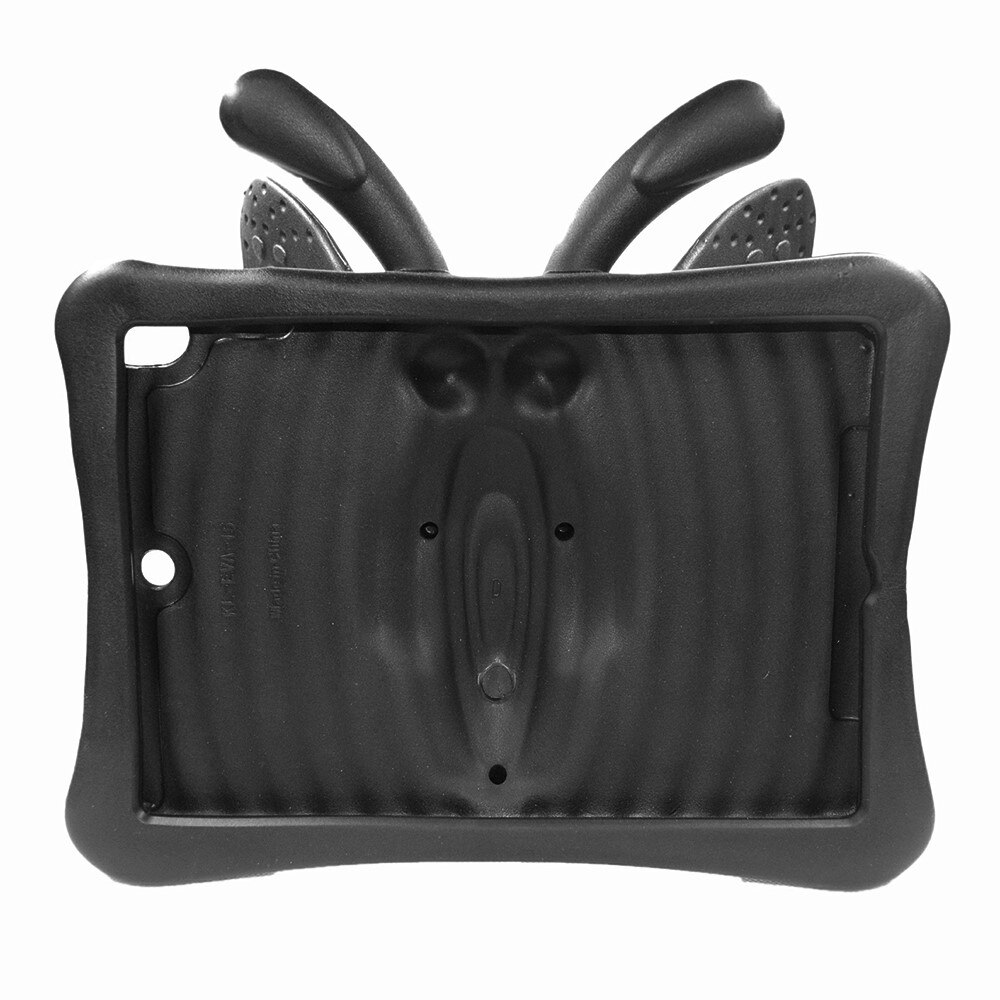 Funda con diseño de mariposas iPad 10.2 9th Gen (2021) negro