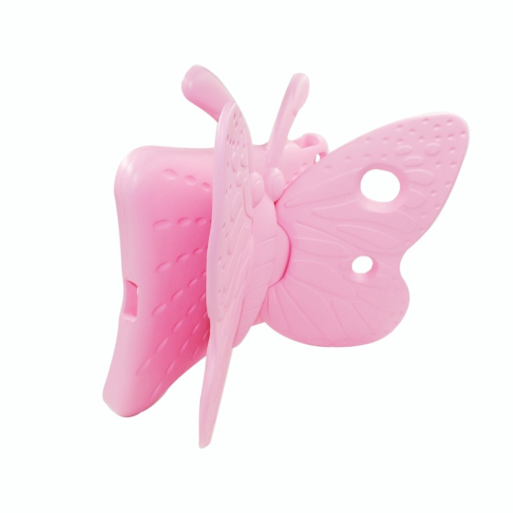 Funda con diseño de mariposas iPad 10.2 7th Gen (2019) rosado
