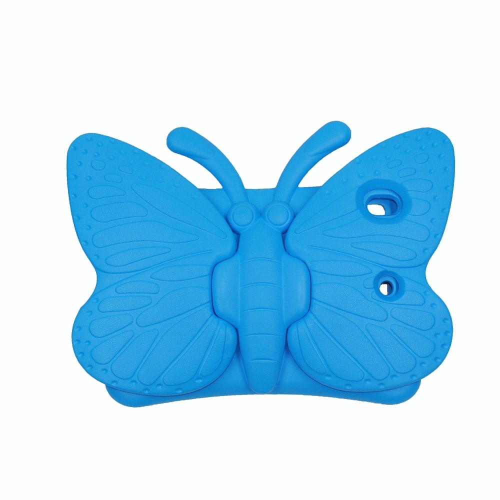 Funda con diseño de mariposas iPad 10.2 9th Gen (2021) azul