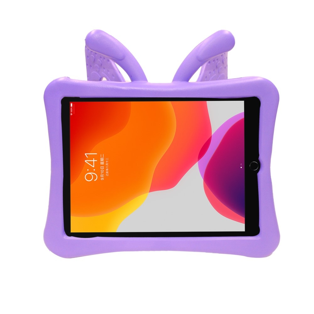 Funda con diseño de mariposas iPad 10.2 8th Gen (2020) violeta