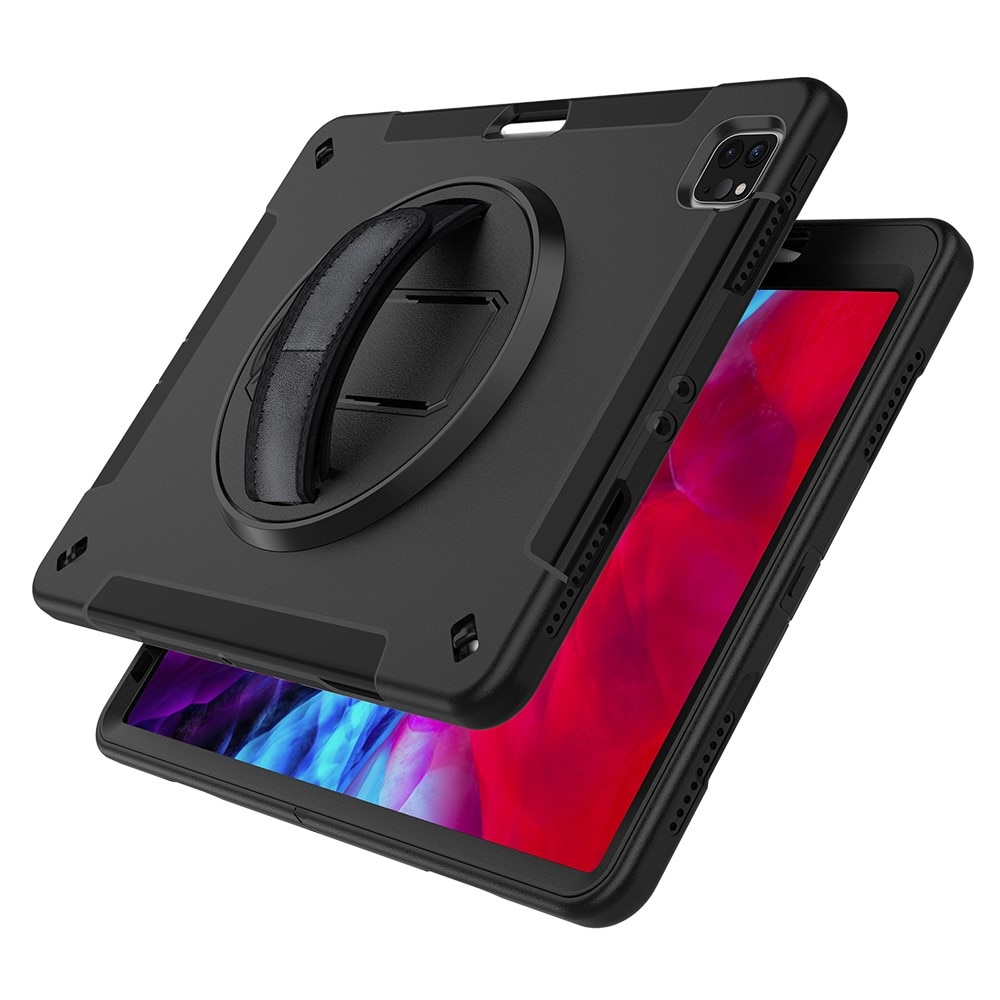 Funda híbrida a prueba de golpes Correa el hombro iPad Pro 12.9 3rd Gen (2018) negro