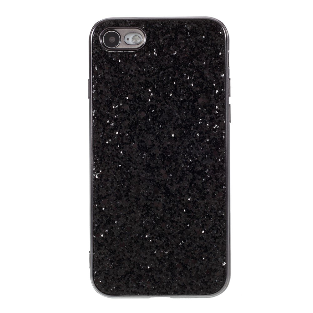 Funda Brillantina iPhone 8 negro