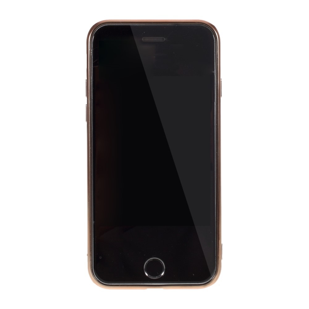 Funda Brillantina iPhone SE (2022) oro rosa