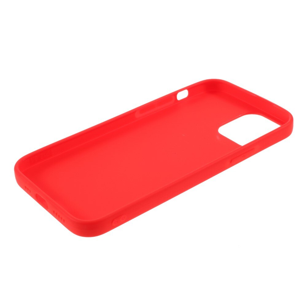 Funda TPU iPhone 12 Mini Rojo