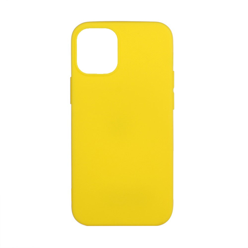 Funda TPU iPhone 12 Mini amarillo