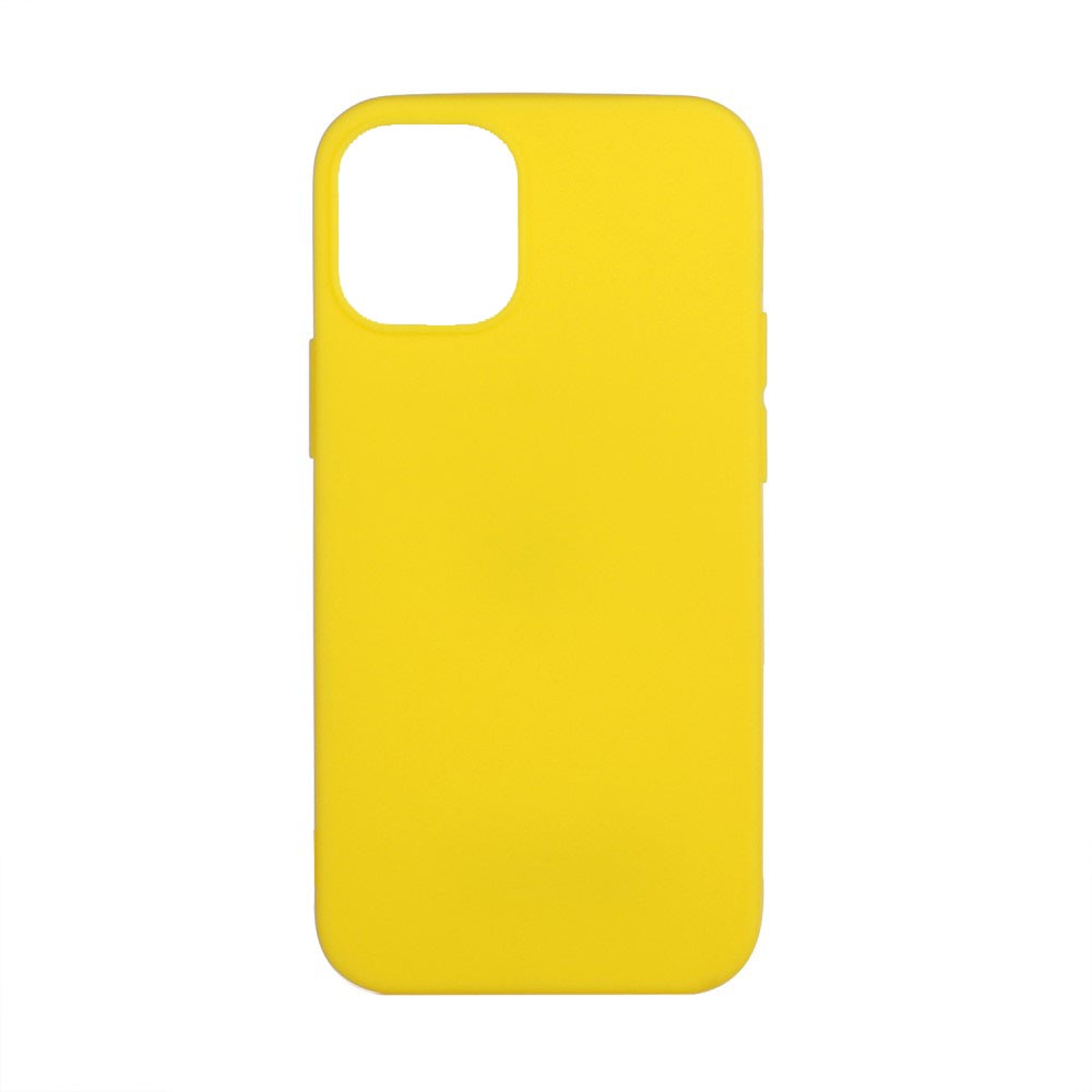 Funda TPU iPhone 12 Mini Amarillo