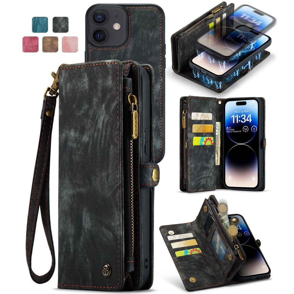 Cartera Multi-Slot iPhone 12/12 Pro Gris