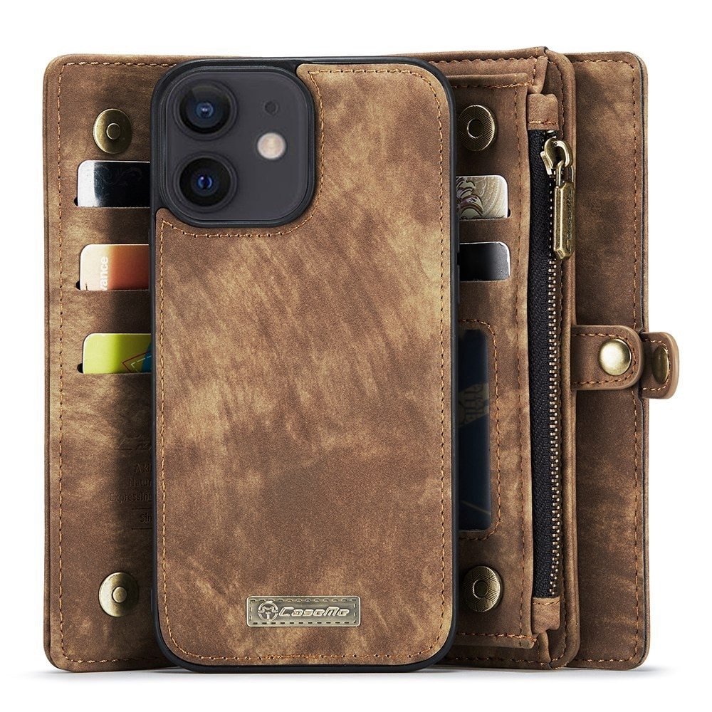 Cartera Multi-Slot iPhone 12/iPhone 12 Pro Marrón