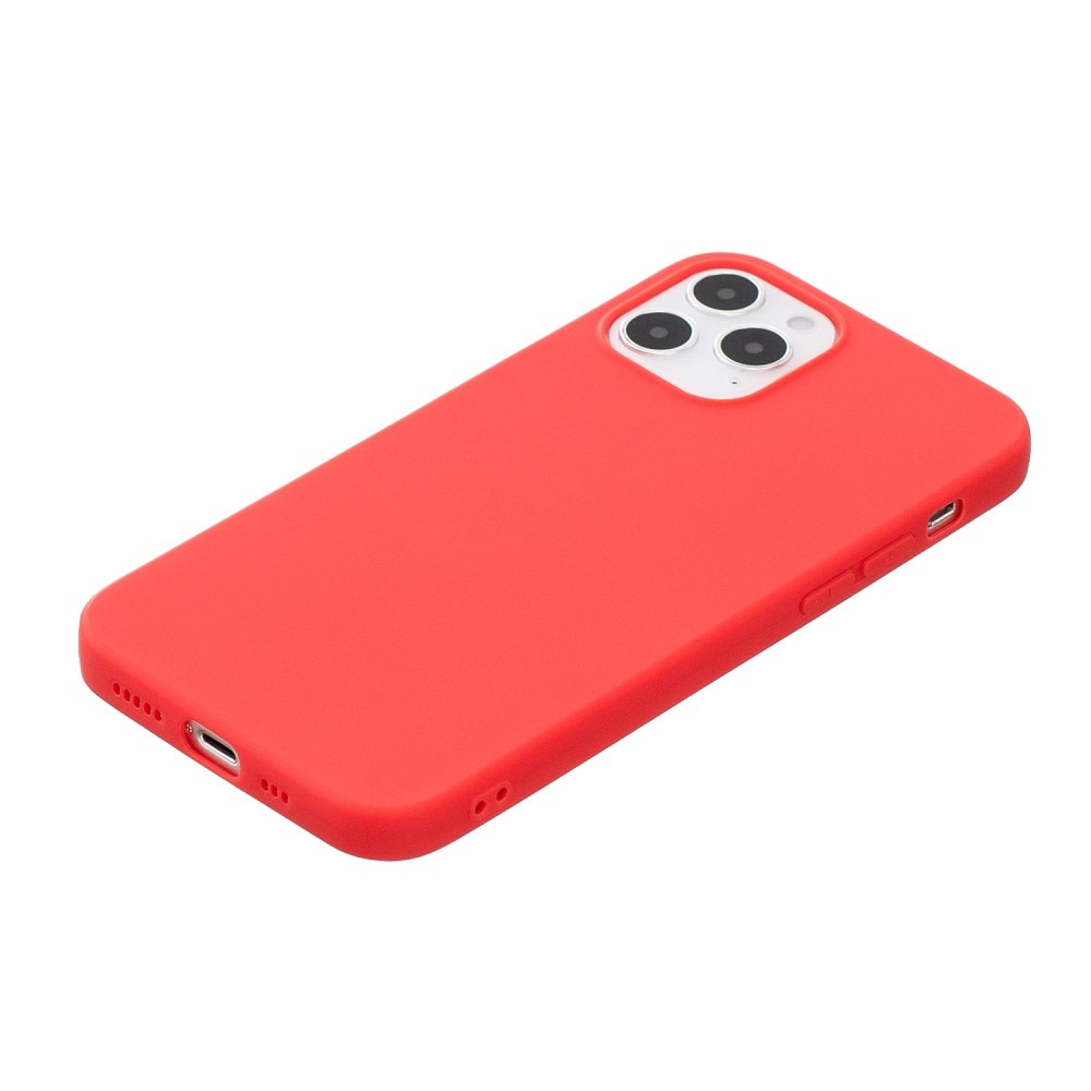 Funda TPU iPhone 12/12 Pro Rojo