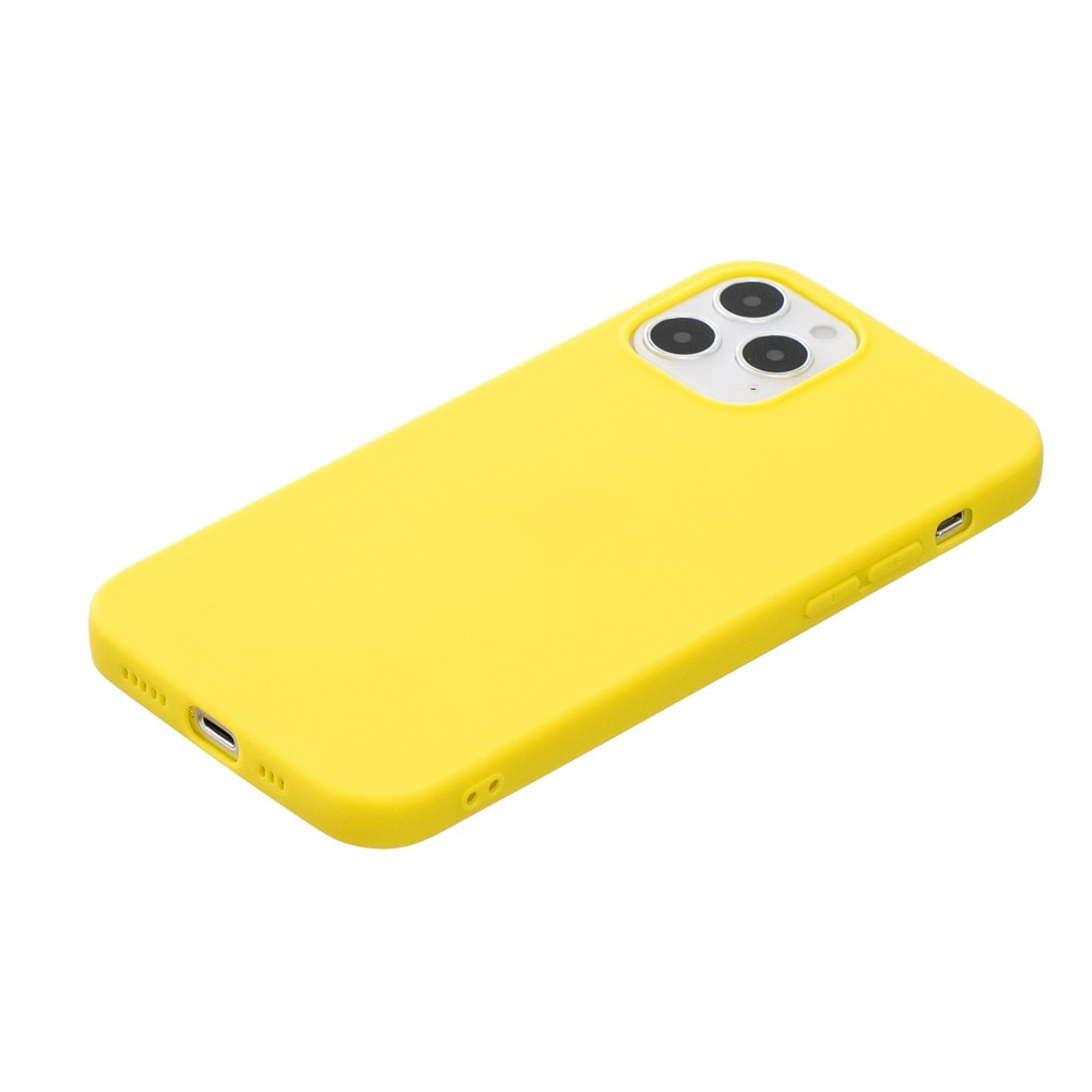 Funda TPU iPhone 12/iPhone 12 Pro Amarillo