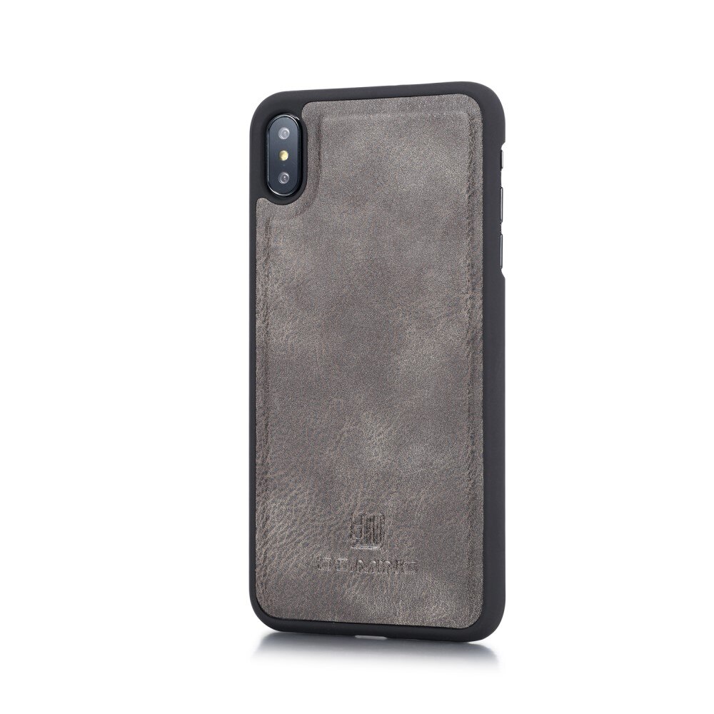 Cartera Magnet Wallet iPhone XS Max Marrón