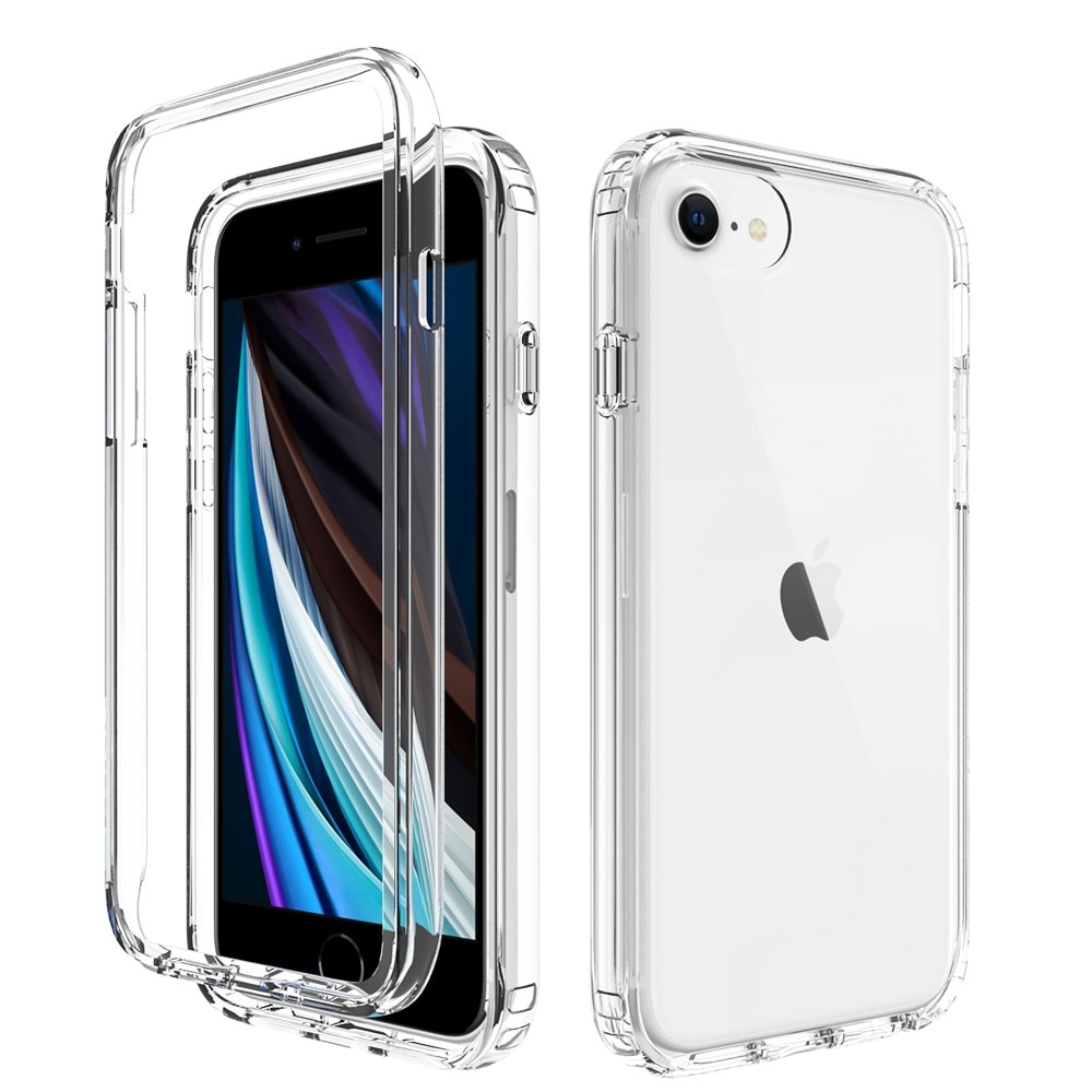 Funda con cobertura total iPhone 8 transparente