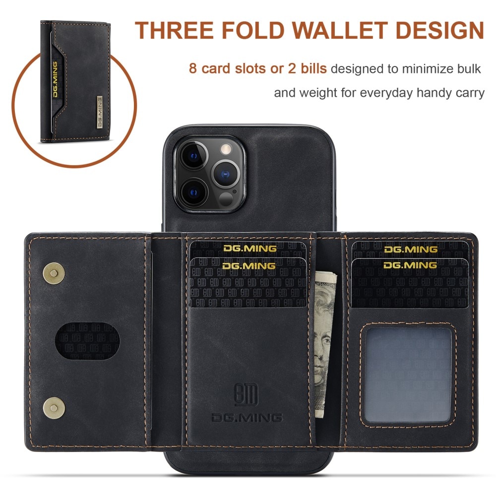 Funda Magnetic Card Slot iPhone 12/12 Pro Black