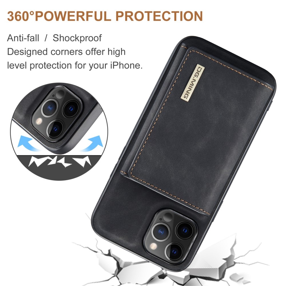 Funda Magnetic Card Slot iPhone 12 Pro Max Negro