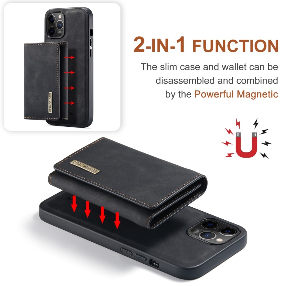 Funda Magnetic Card Slot iPhone 12 Pro Max Black