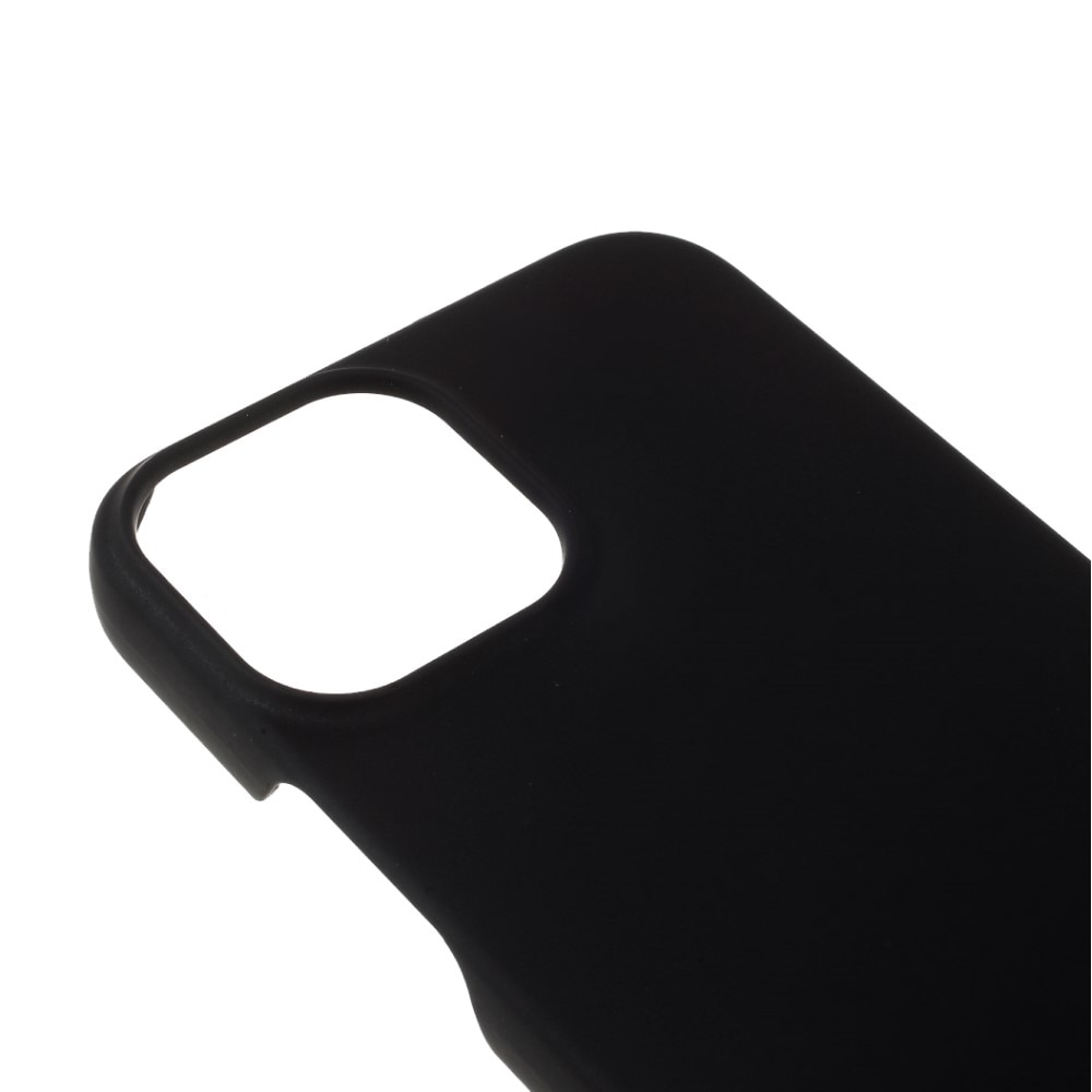Funda rígida engomada iPhone 13 Mini Negro