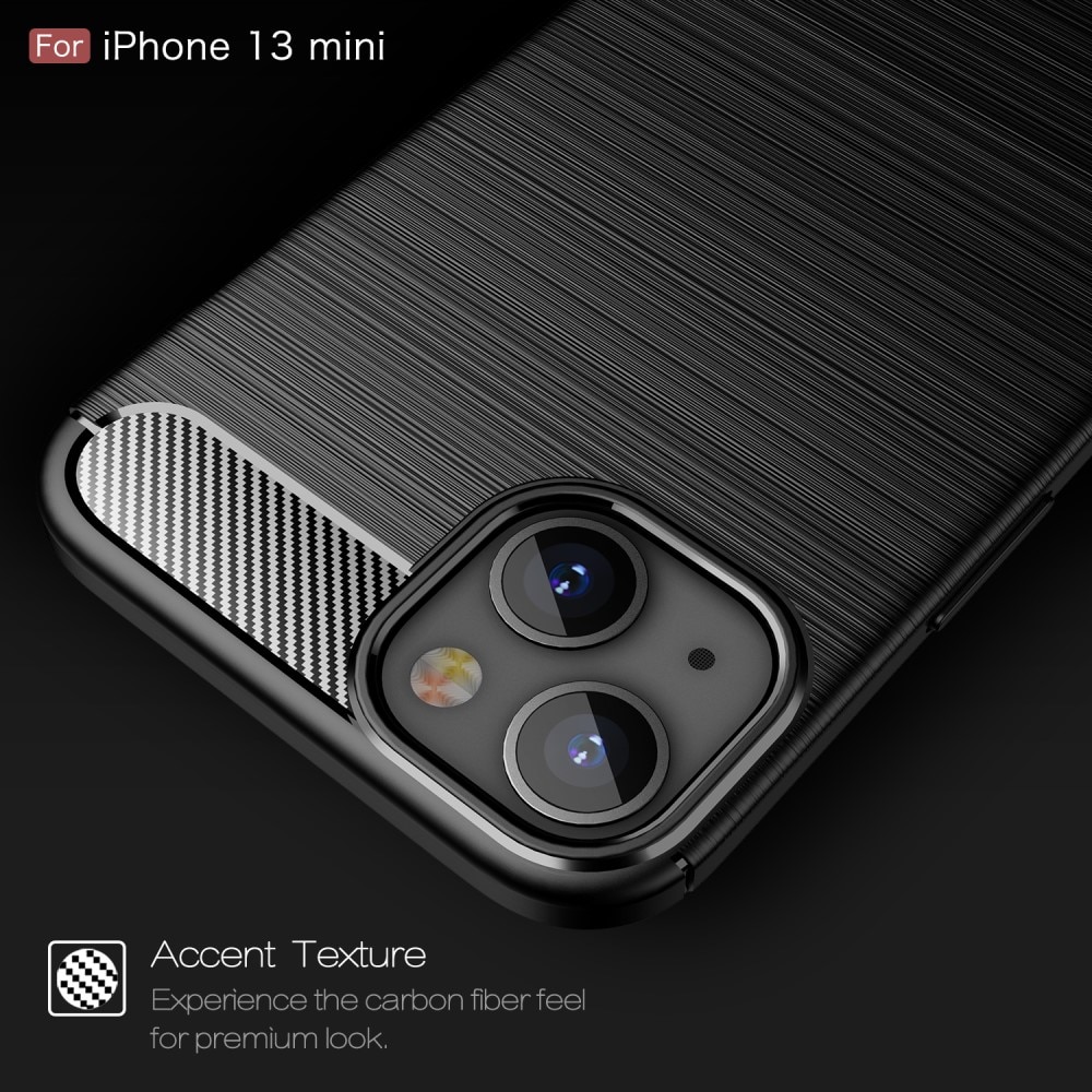 Funda Brushed TPU Case iPhone 13 Mini Black