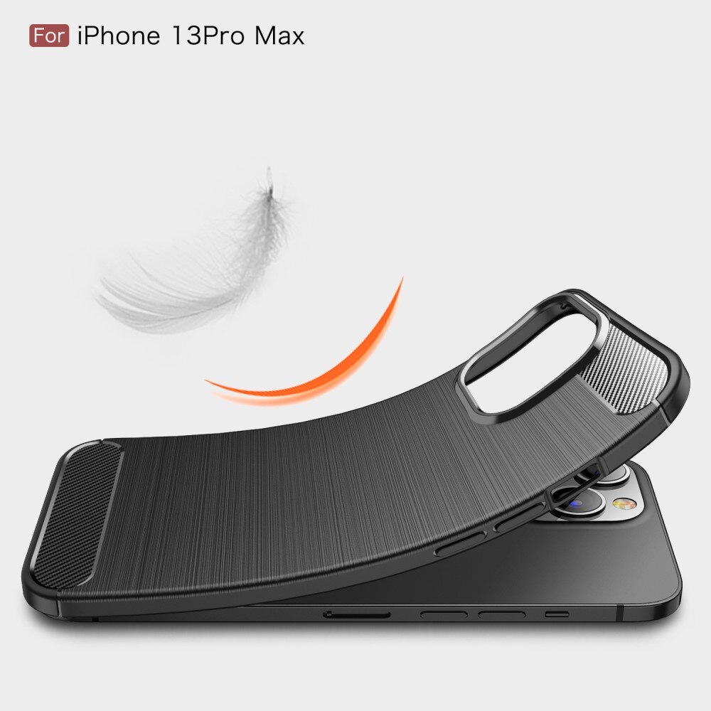 Funda Brushed TPU Case iPhone 13 Pro Max Black