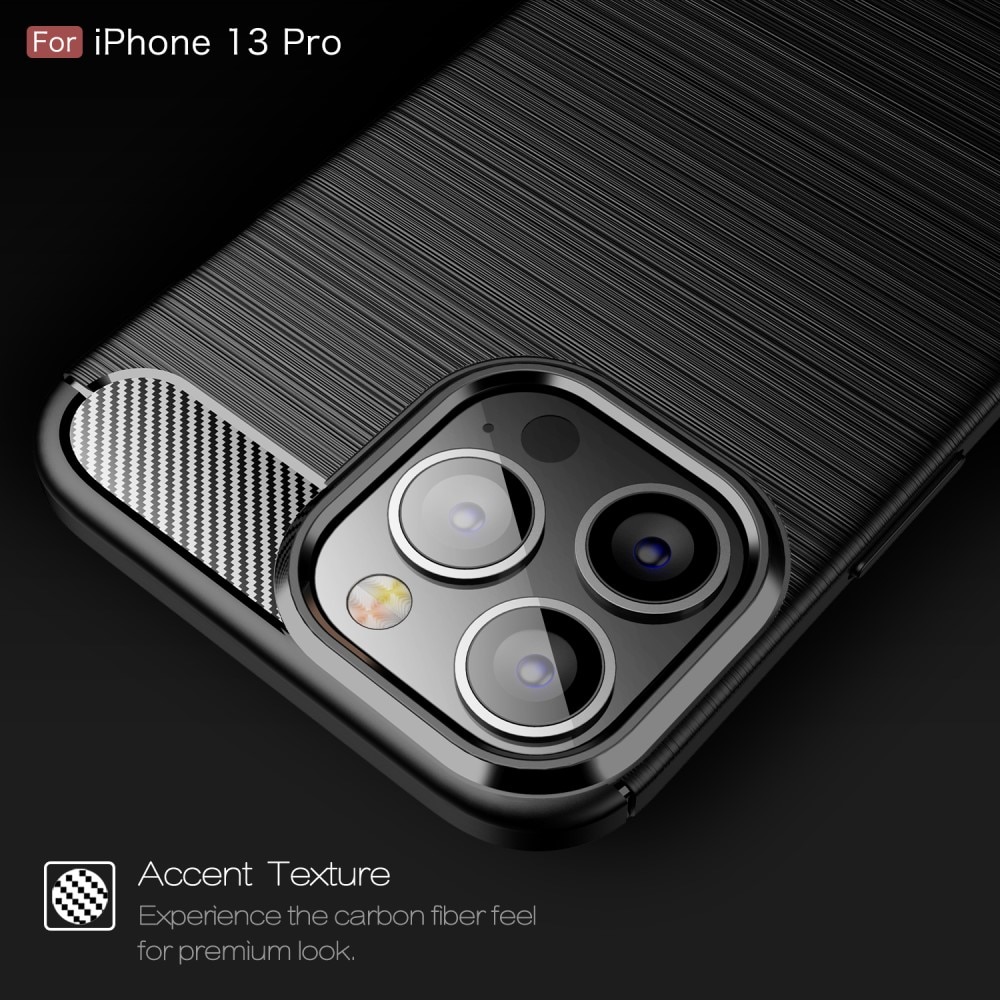 Funda Brushed TPU Case iPhone 13 Pro Black