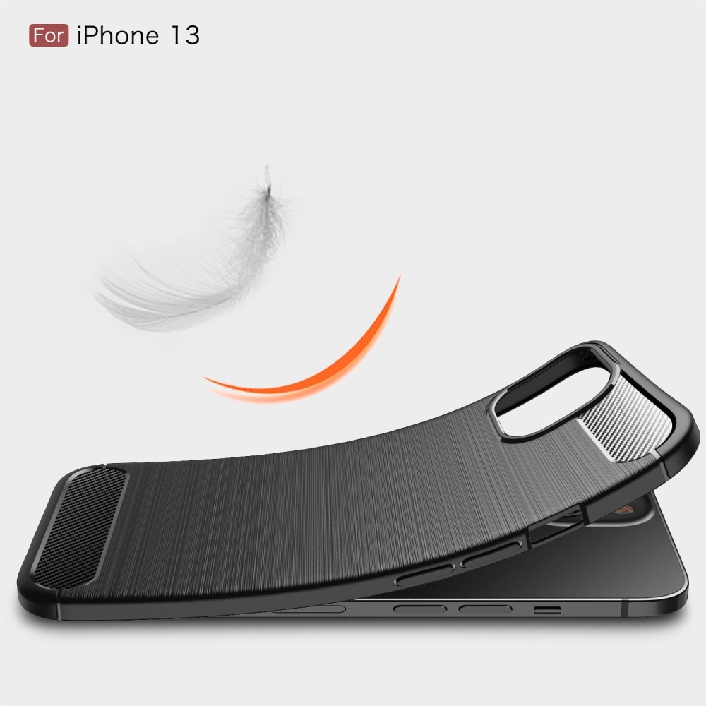 Funda Brushed TPU Case iPhone 13 Black