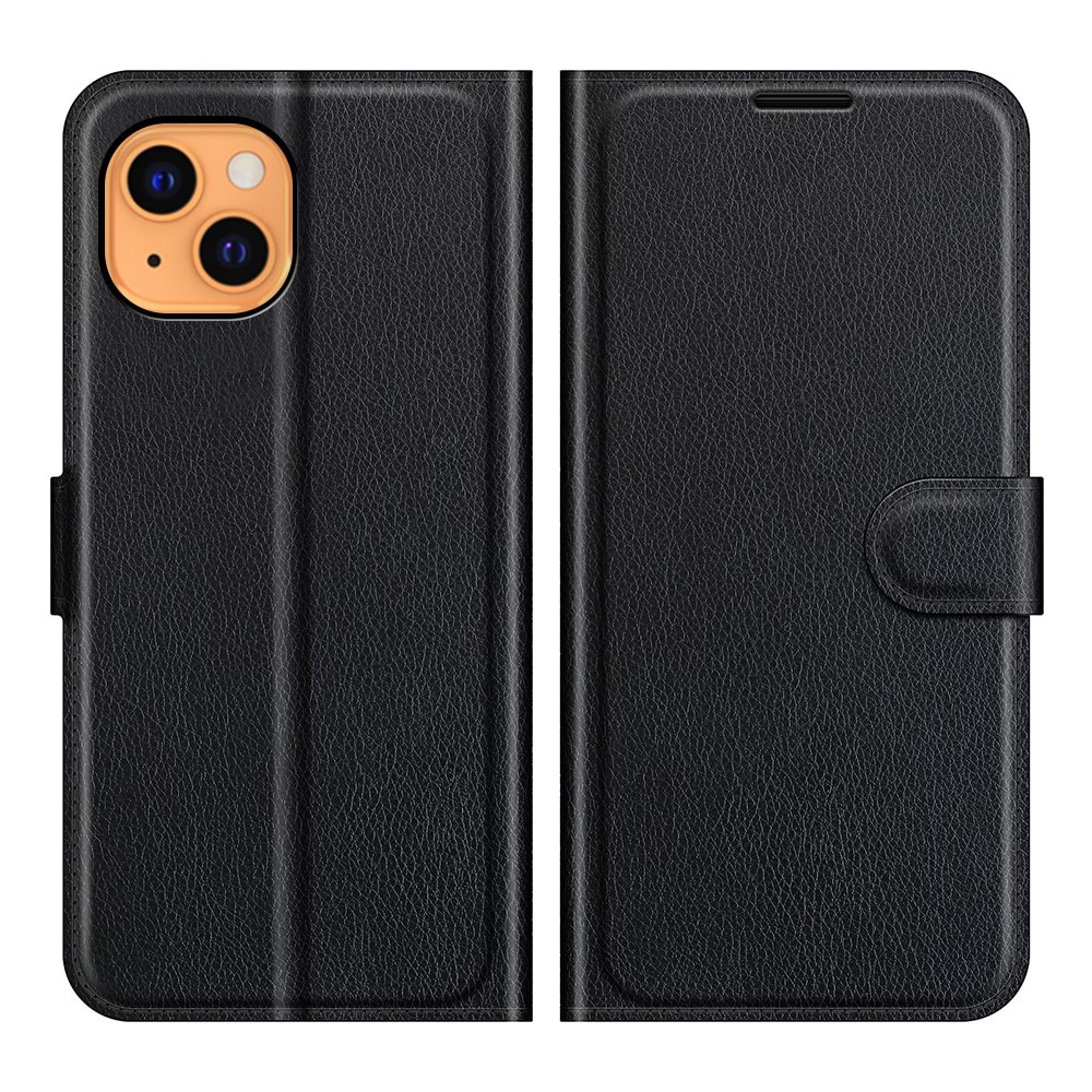 Funda cartera iPhone 13 Mini Negro