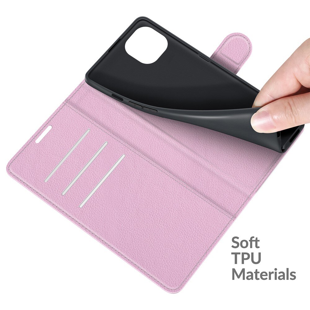 Funda cartera iPhone 13 Mini Rosa